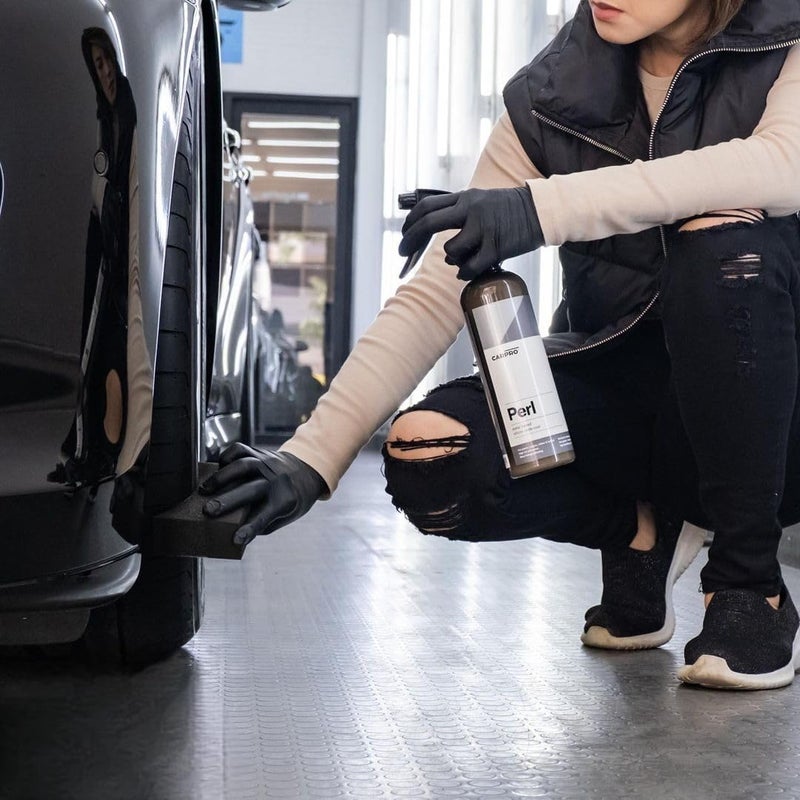 CarPro حماية بلاستيك ومطاط PERL - [بلاستيك، محرك، مطاط، جلد] - معالجة إطارات مركزة، حماية من الأشعة فوق البنفسجية قائمة على الماء، لمسة ساتانية - 500 مل (17 أونصة) - Image 2